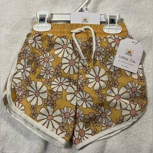 NWT. Girls swim shorts . Brand: little co by Lauren Conrad Size:18months